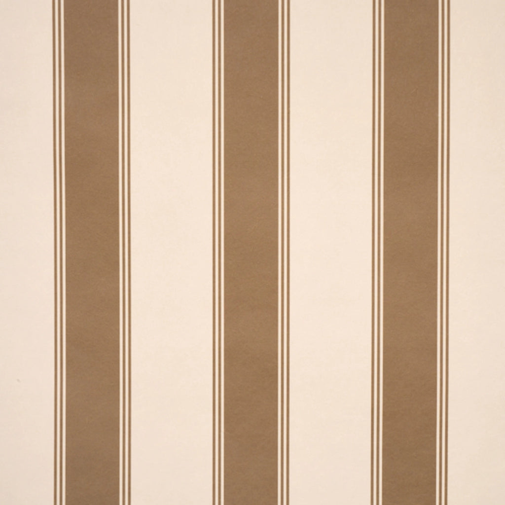 Rafe Stripe Wallpaper - Chocolate