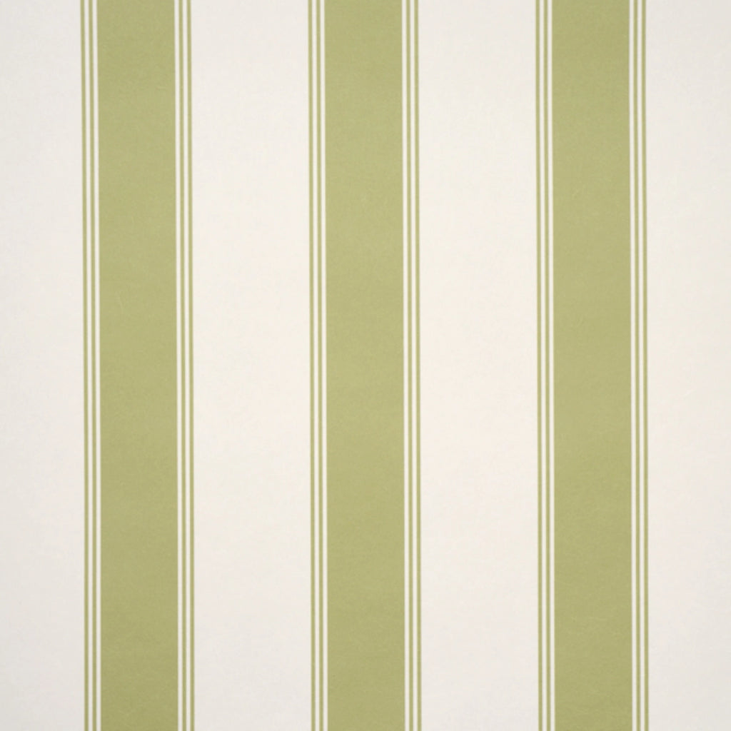 Rafe Stripe Wallpaper - Leaf