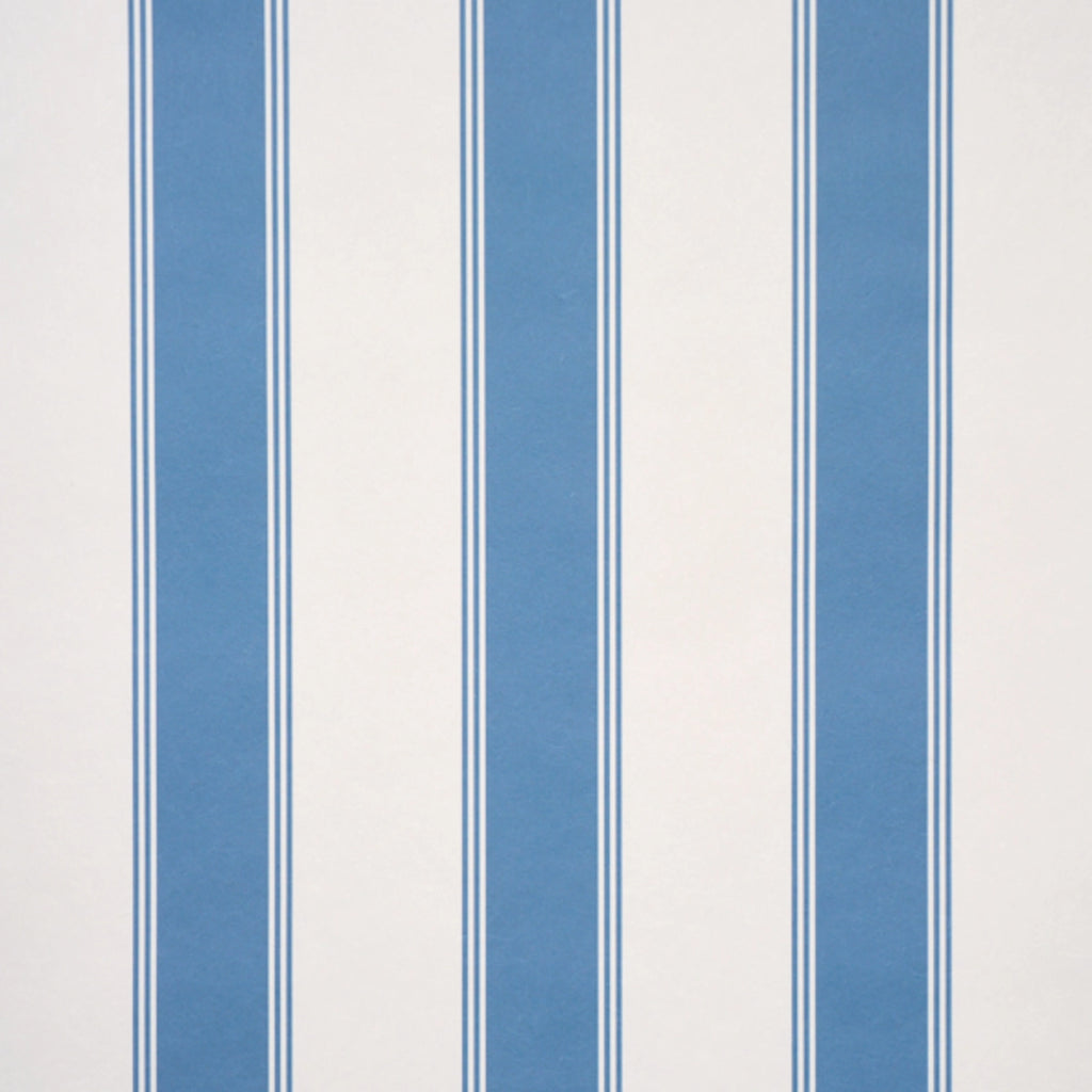 Rafe Stripe Wallpaper - Azure