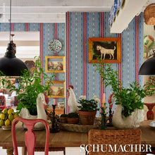 Load image into Gallery viewer, Crème Anglaise Wallpaper in an interior setting