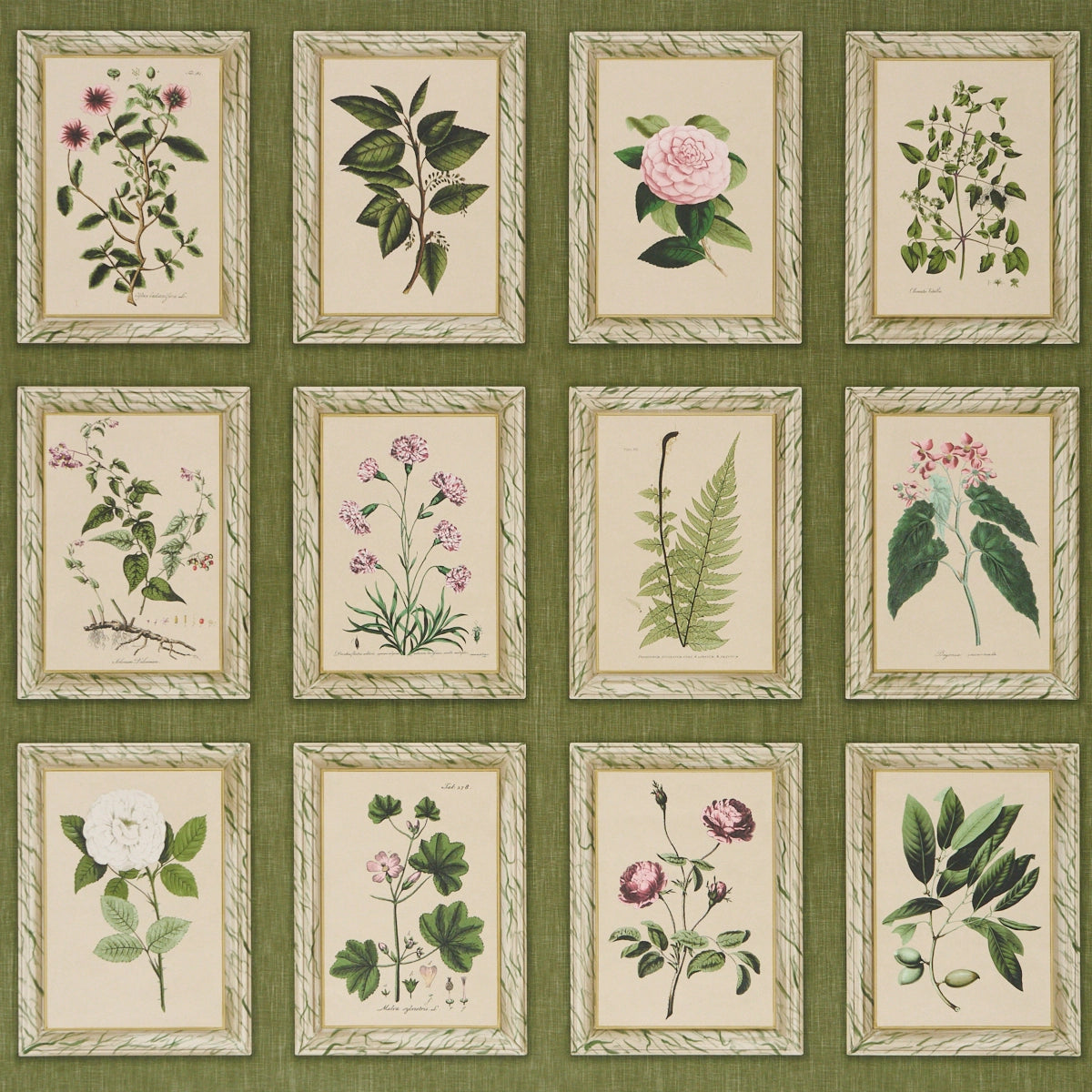 Garden's Trust Wallpaper - English Green