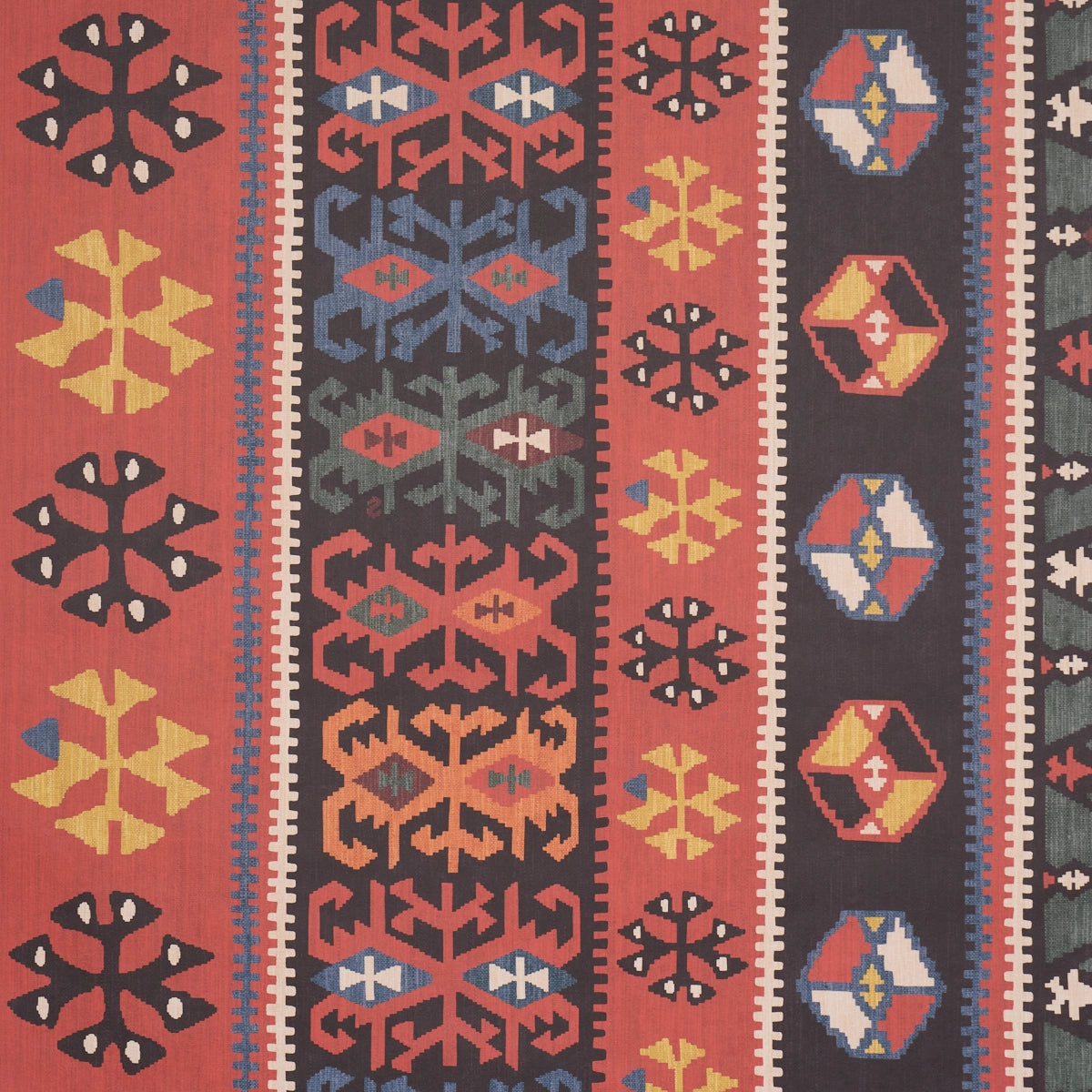 Sahane Wallpaper - Pomegranate Red