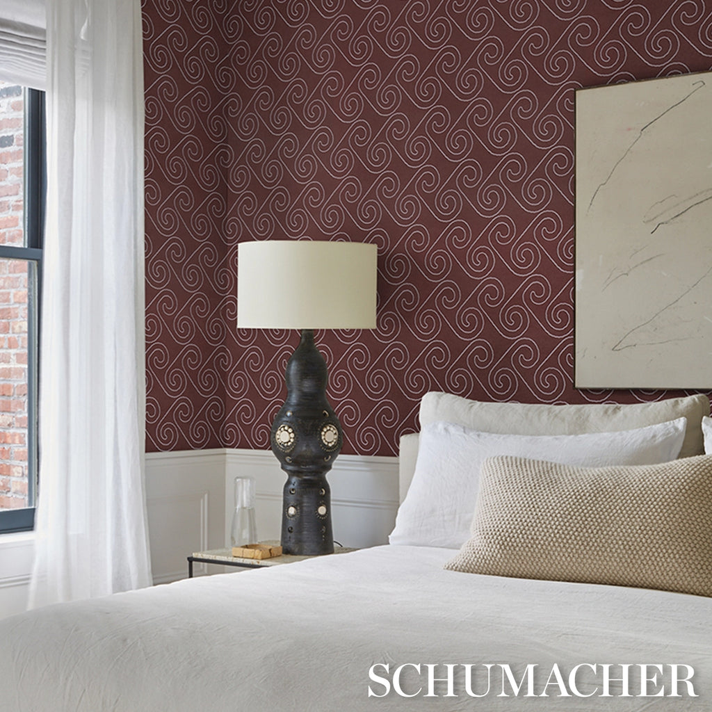 Fortuna Wallpaper in an interior setting