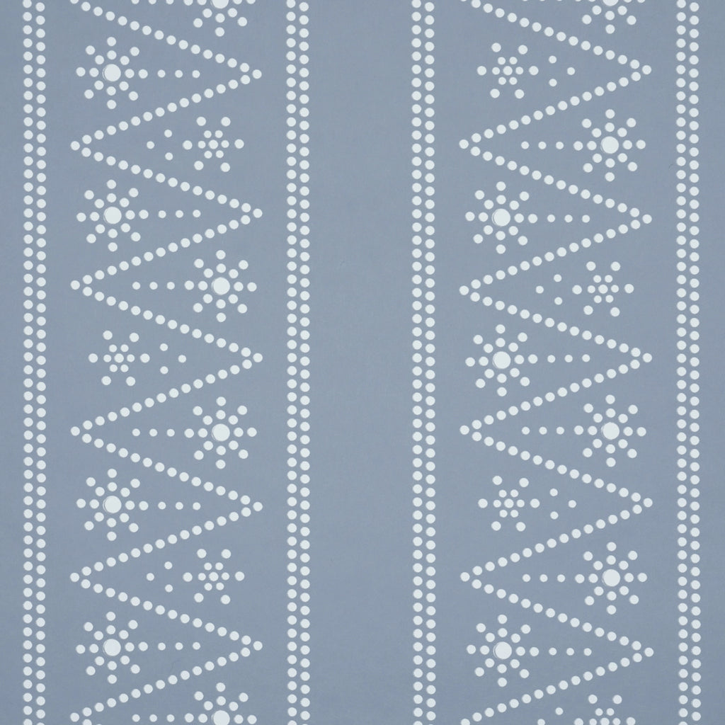 The Pearlies Wallpaper - Soft Blue