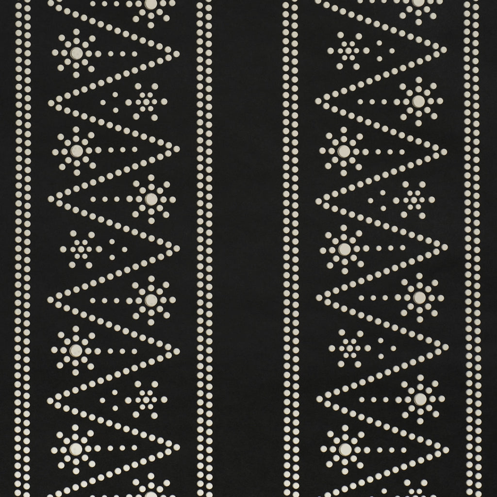 The Pearlies Wallpaper - Black