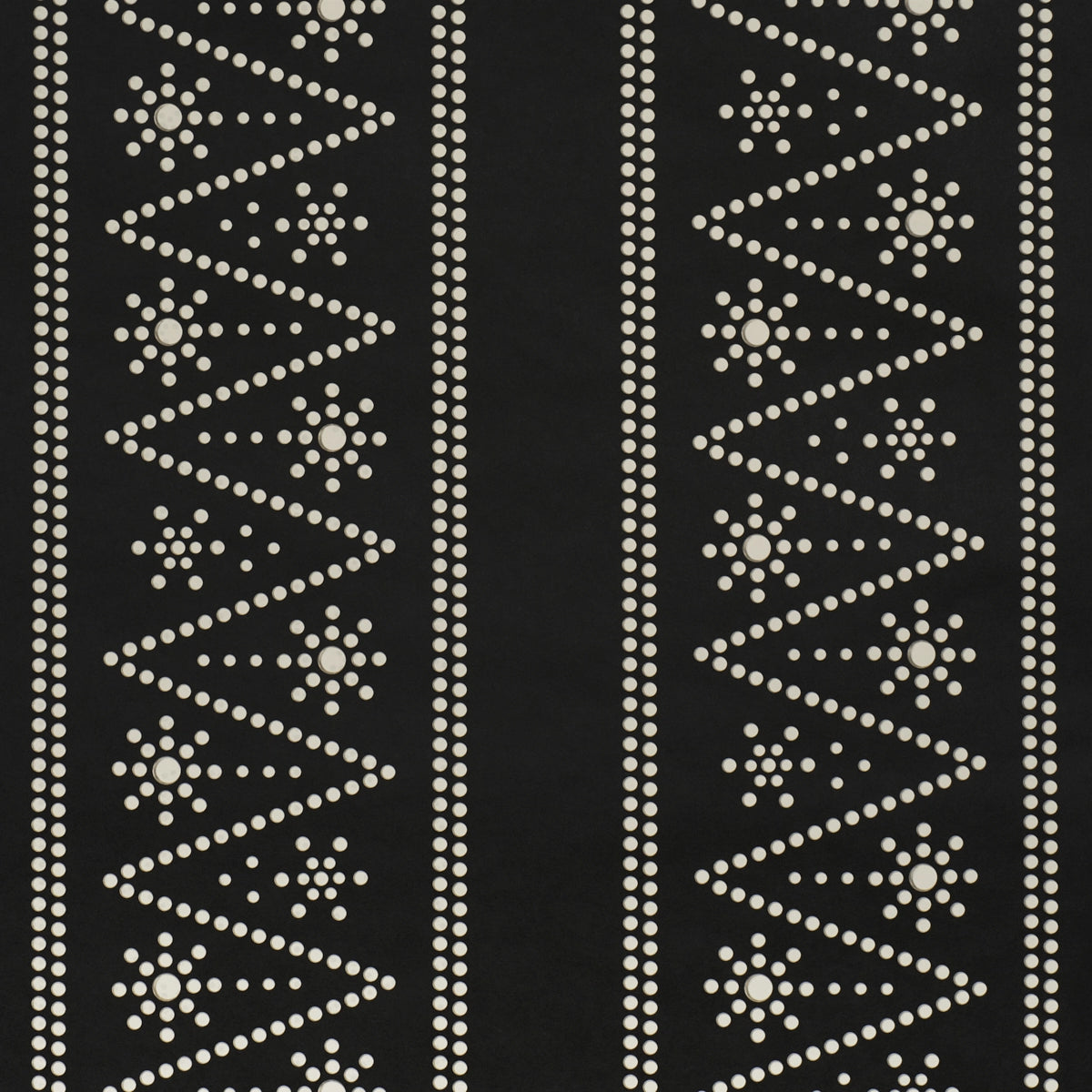 The Pearlies Wallpaper - Black