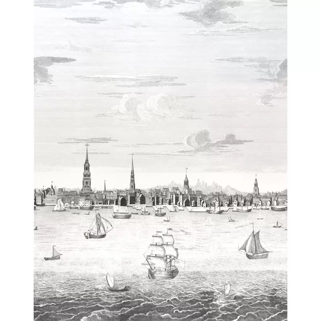Philadelphia Harbor 3 Panel Set Wallpaper