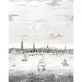 Philadelphia Harbor 3 Panel Set Wallpaper