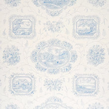 Load image into Gallery viewer, Century Scenic Toile Wallpaper - Blue
