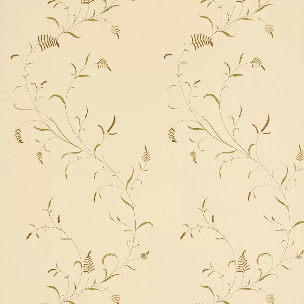 Winding Wheat Wallpaper - Yellow