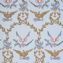 Load image into Gallery viewer, Liberty's Laurels Wallpaper - Blue