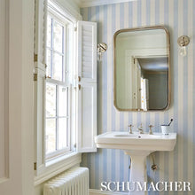 Load image into Gallery viewer, Mahdavi Stripe Wallpaper in an interior setting