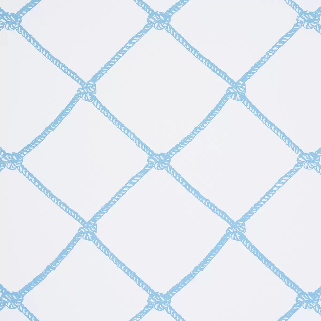 Large Rope Wallpaper - Blue