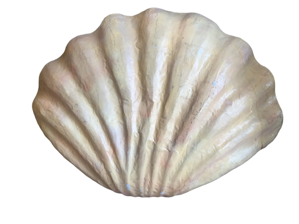 set vintage paper mache shells