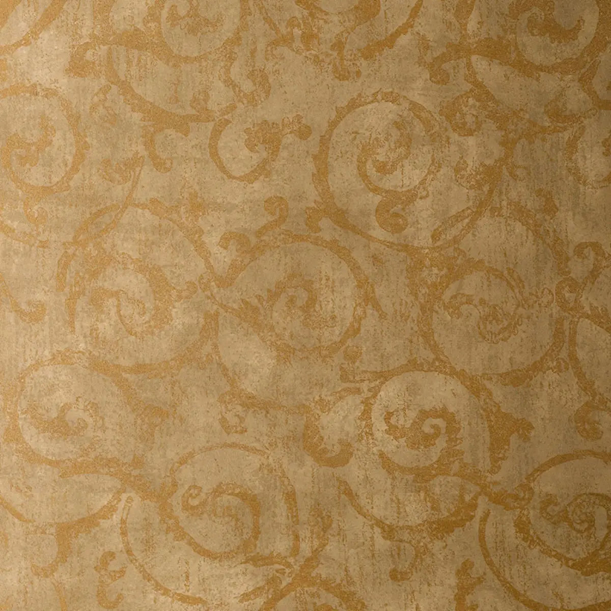 Bernini Scroll Wallpaper - Brushwood