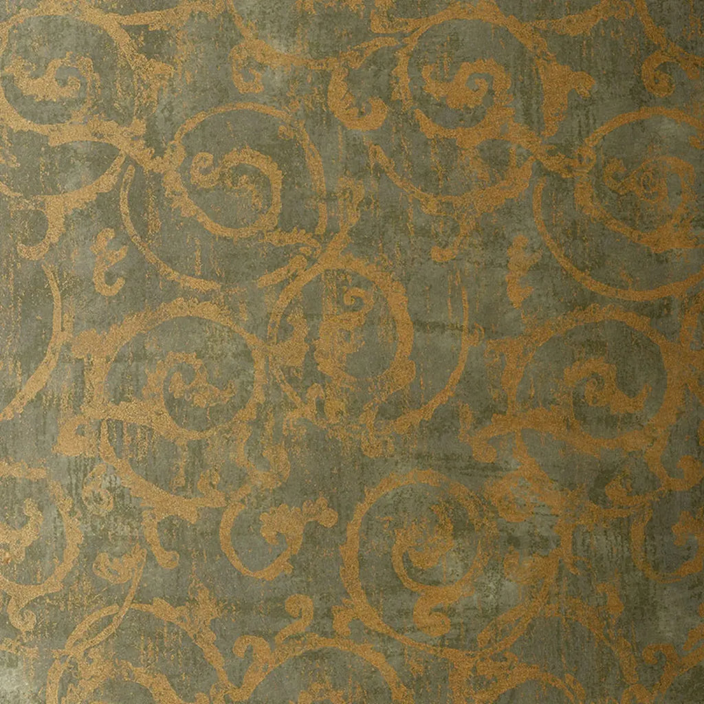 Bernini Scroll Wallpaper in an interior setting