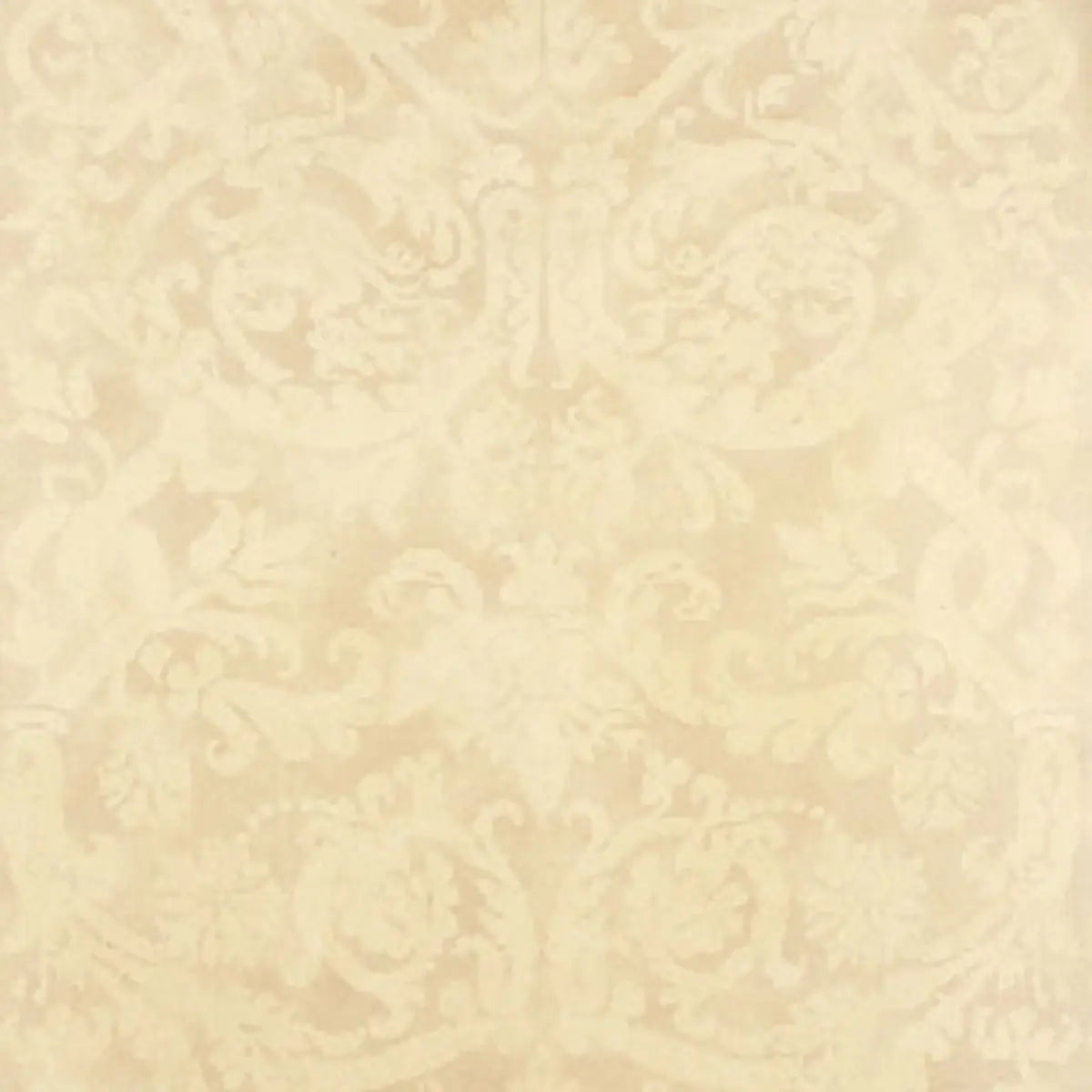 Pontine Damask Wallpaper - Bone