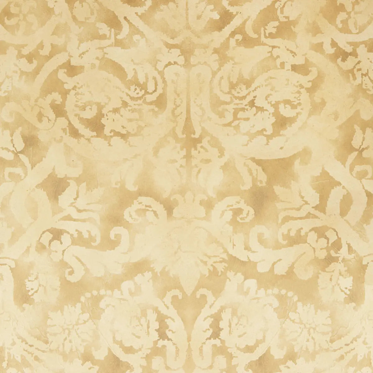Pontine Damask Wallpaper in an interior setting