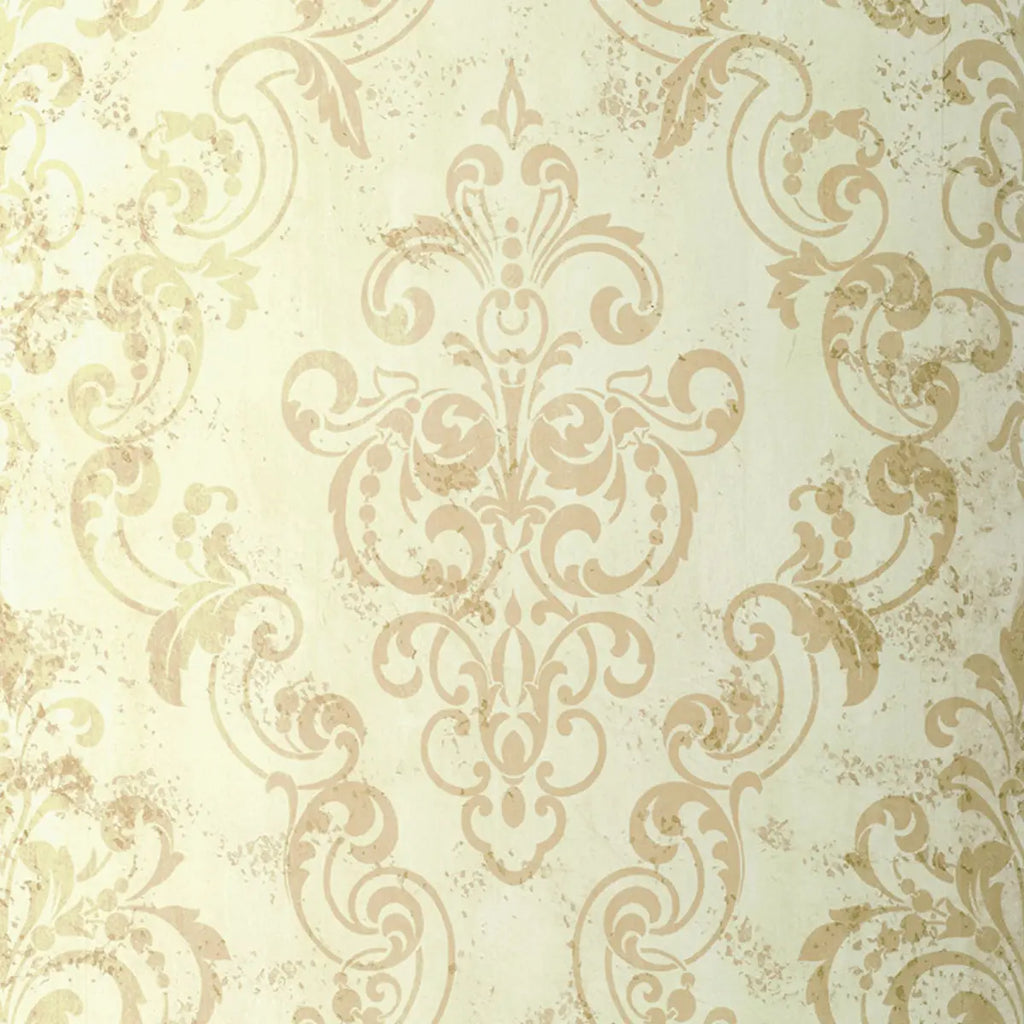 Giovan Damask Wallpaper - Patina