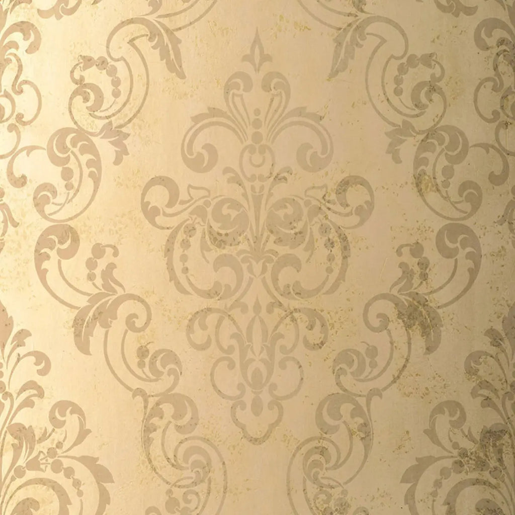 Giovan Damask Wallpaper - Taupe