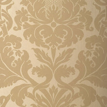 Load image into Gallery viewer, Fiorella Damask Wallpaper - Oatmeal