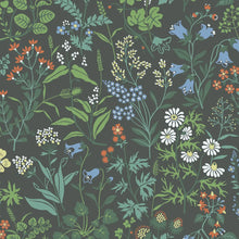 Load image into Gallery viewer, Flora Wallpaper - Spruce