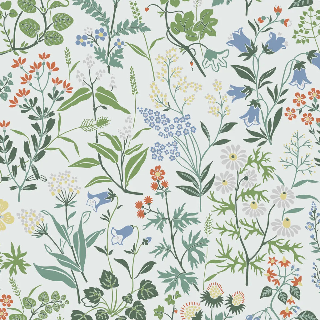 Flora Wallpaper - Ivory