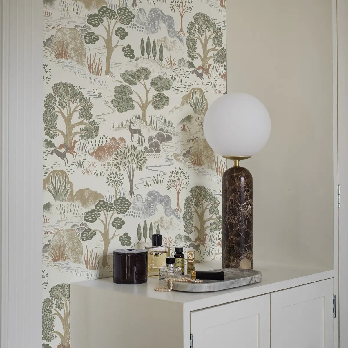 Diana By Boråstapeter Wallpaper in an interior setting