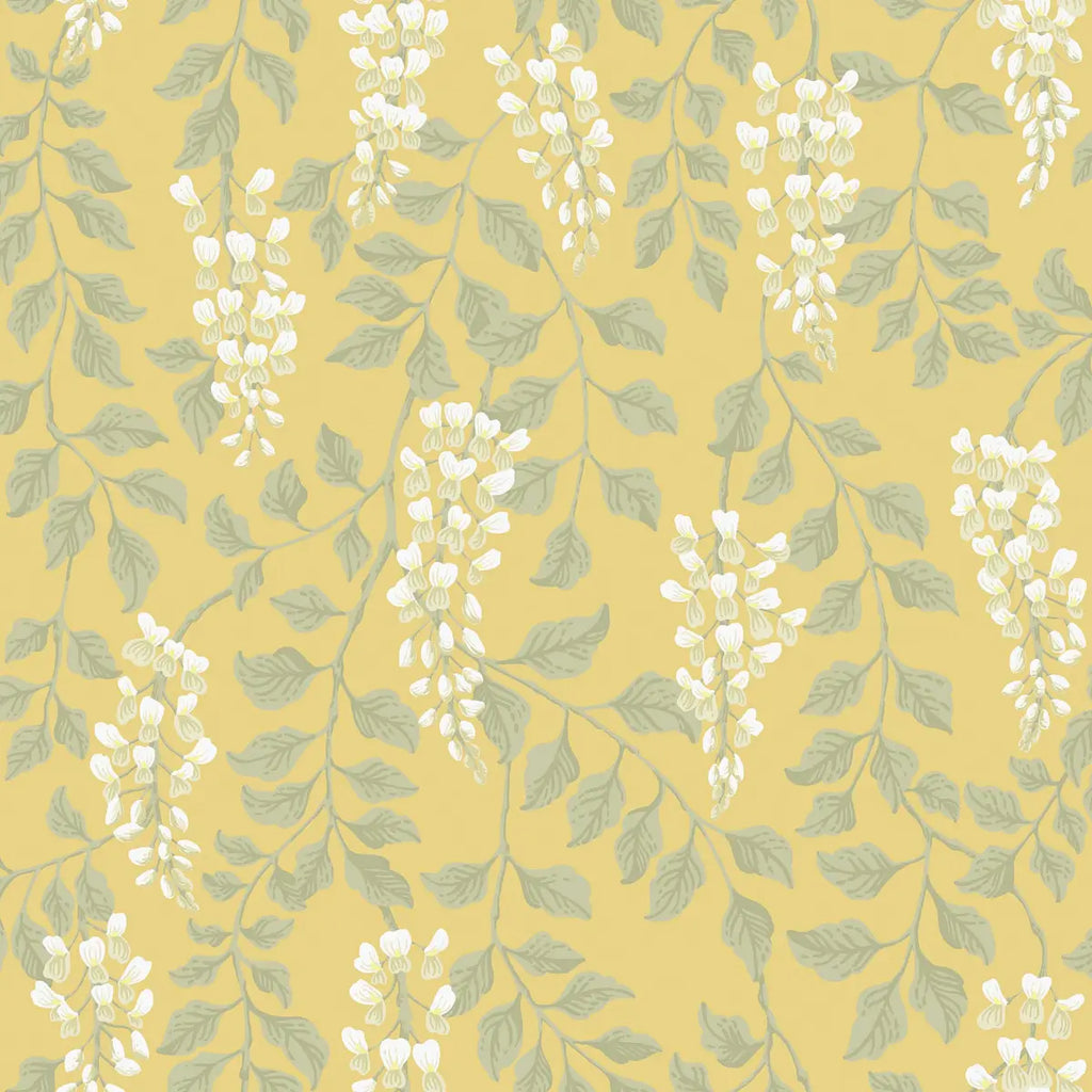 Blåregn Wallpaper - Yellow