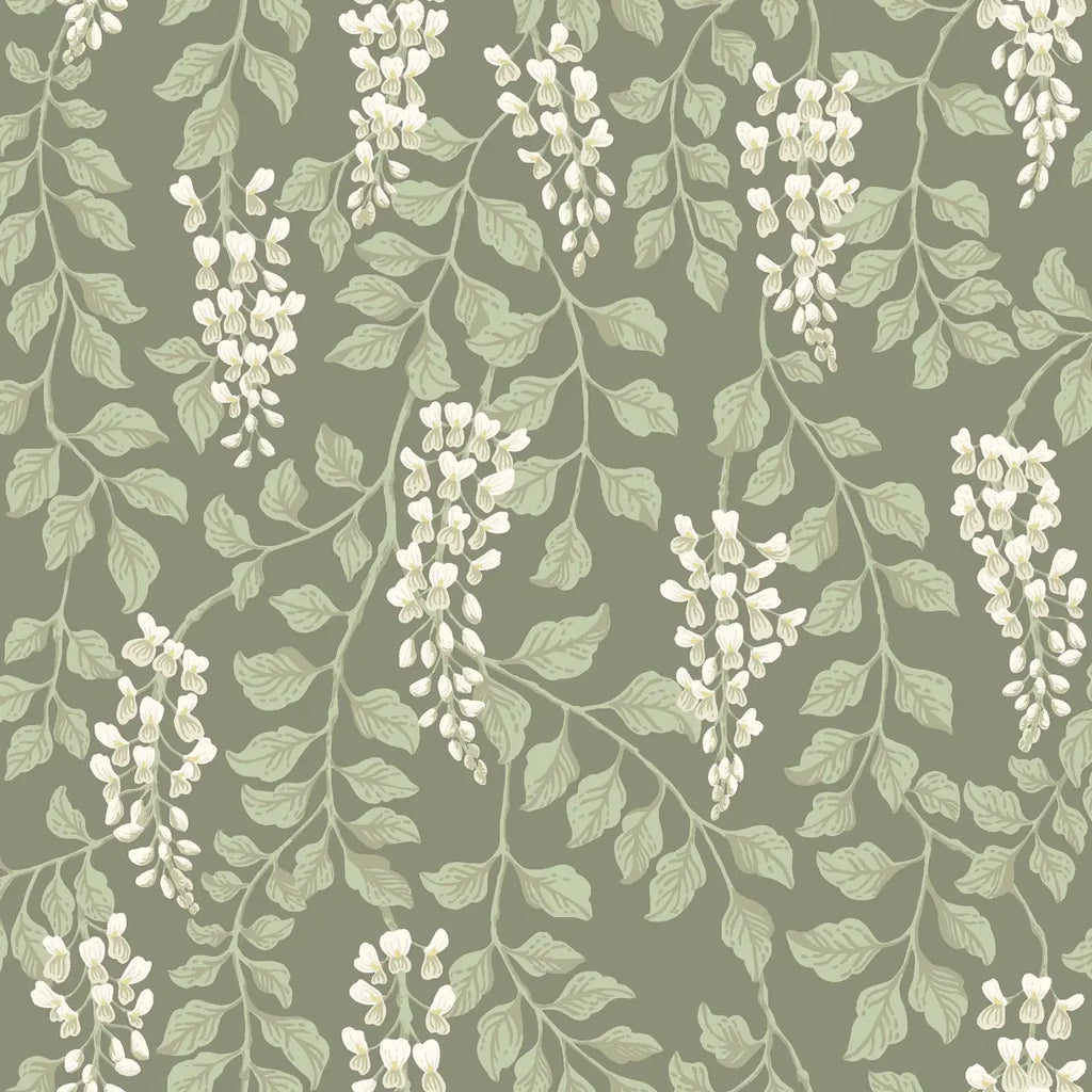 Blåregn Wallpaper - Sage