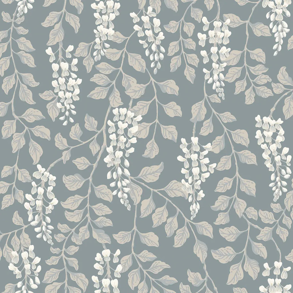 Blåregn Wallpaper - Slate