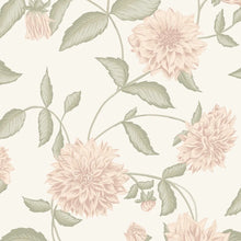 Load image into Gallery viewer, Dahliadröm Wallpaper - Blush