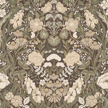 Load image into Gallery viewer, Örtagård Wallpaper - Natural And Cocoa