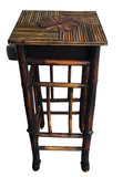 bamboo plant stand