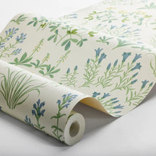 Load image into Gallery viewer, Noras Äng Wallpaper in an interior setting
