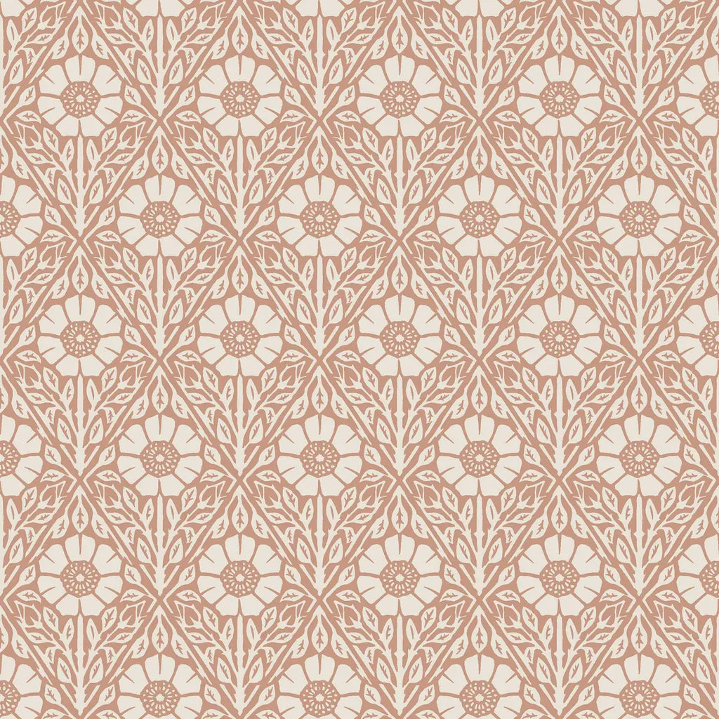 Nyponros Wallpaper - Terracotta