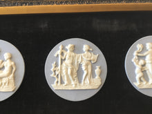 Load image into Gallery viewer, VINTAGE WEDGWOOD JASPERWARE FRAMED CAMEO