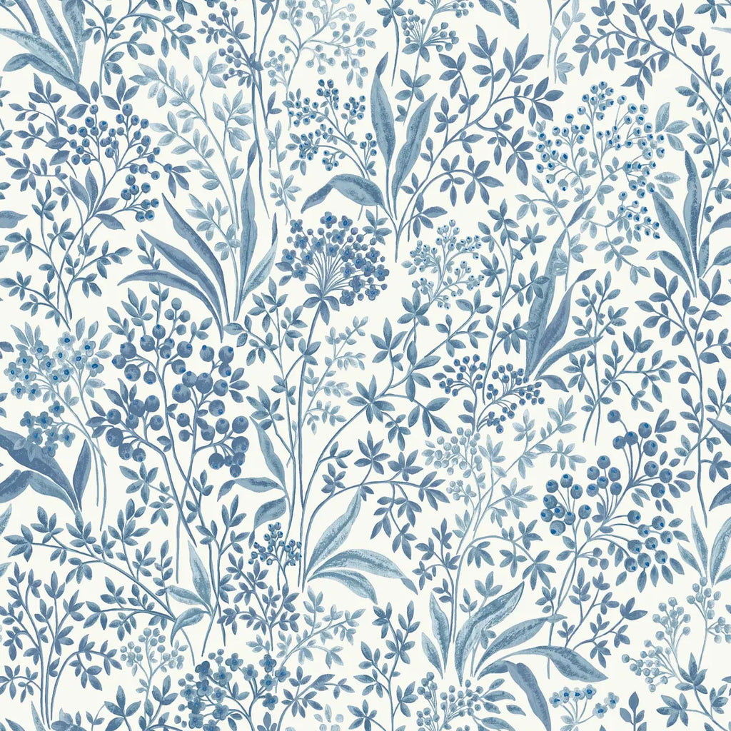 Nocturne Wallpaper - Blue And White
