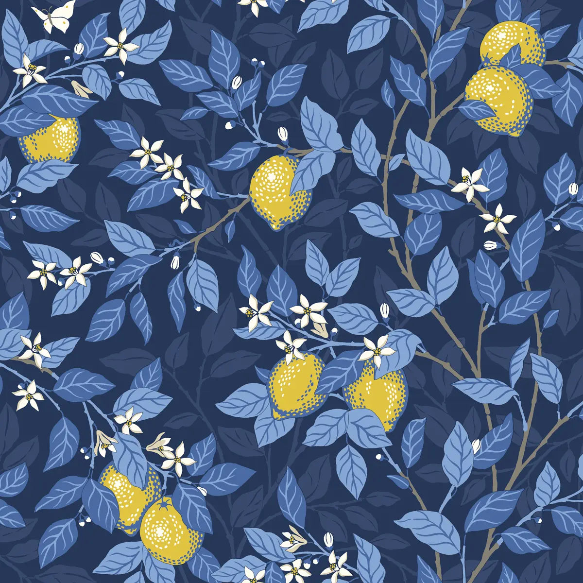 Citronträd Wallpaper - Midnight And Yellow
