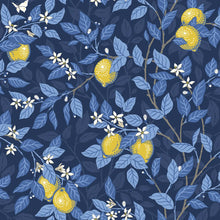 Load image into Gallery viewer, Citronträd Wallpaper - Midnight And Yellow
