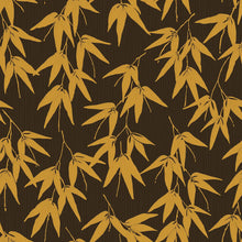 Load image into Gallery viewer, Bamboo Garden Wallpaper - Brown And Gold