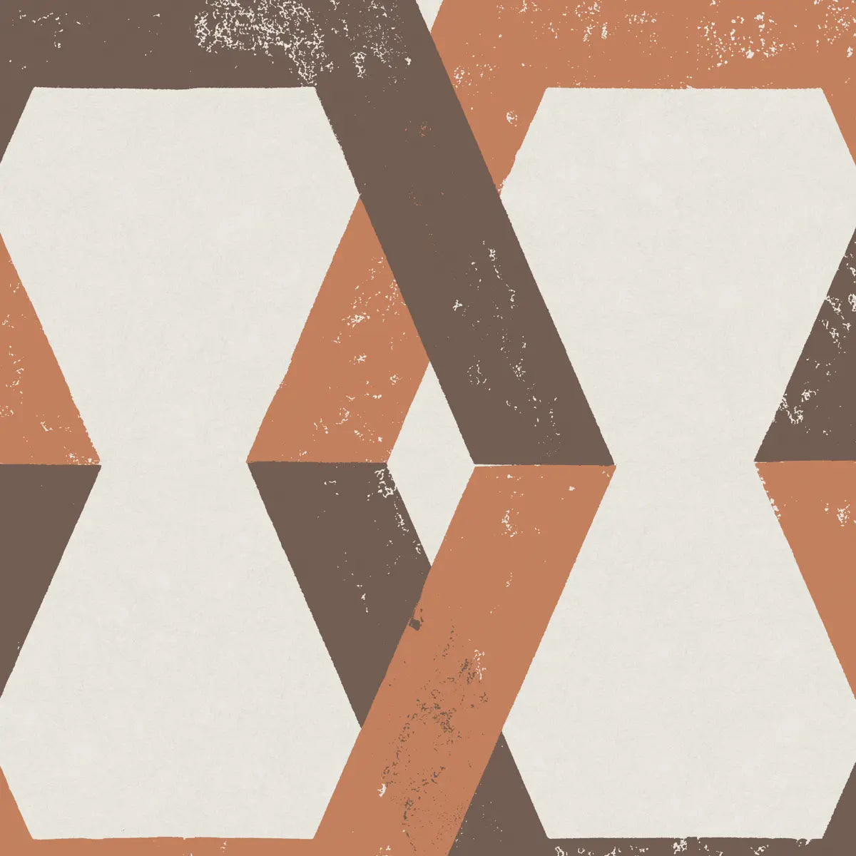 Tribe Wallpaper - Brown