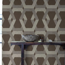Load image into Gallery viewer, Tribe Wallpaper in an interior setting