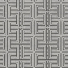 Load image into Gallery viewer, Geo Tribe Wallpaper - Pewter