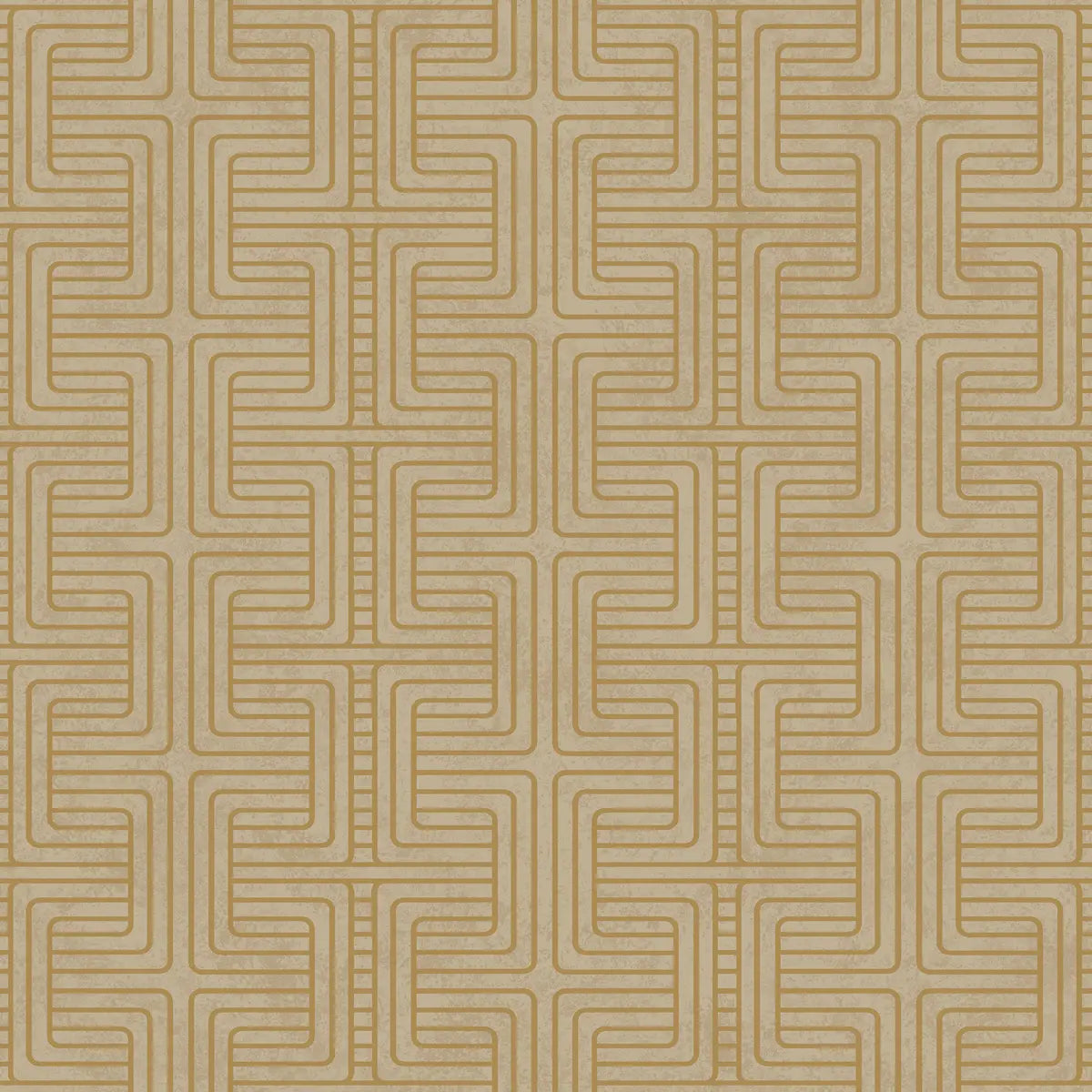 Geo Tribe Wallpaper - Gold
