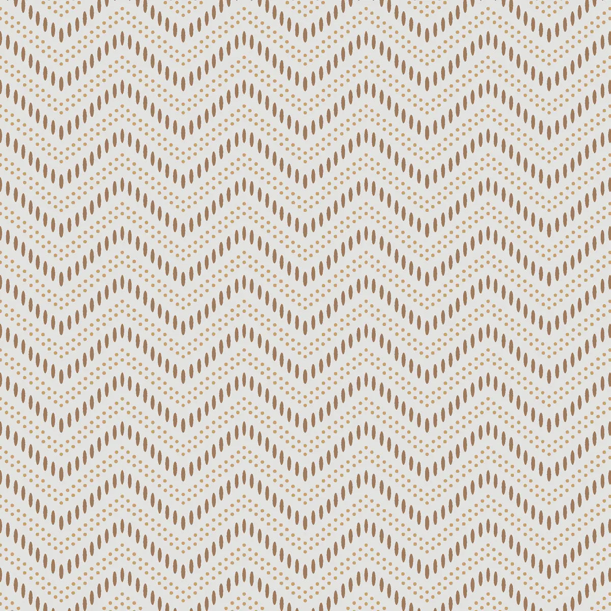 Chevron Dots Wallpaper - Natural