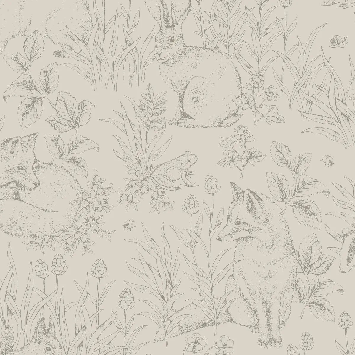 Forest Friends Wallpaper