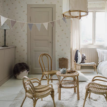 Load image into Gallery viewer, Little Fox Wallpaper in an interior setting