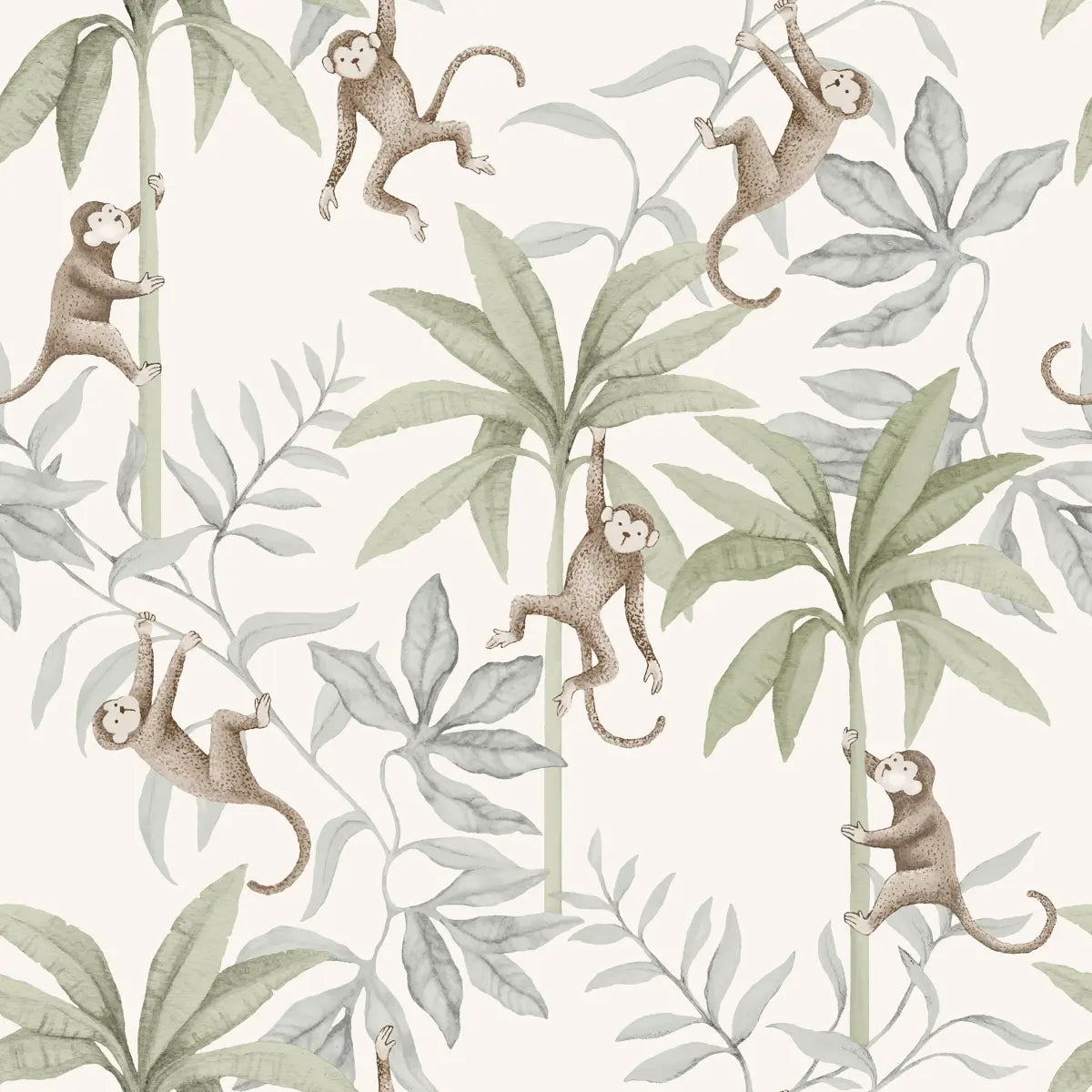 Jungle Friends Wallpaper