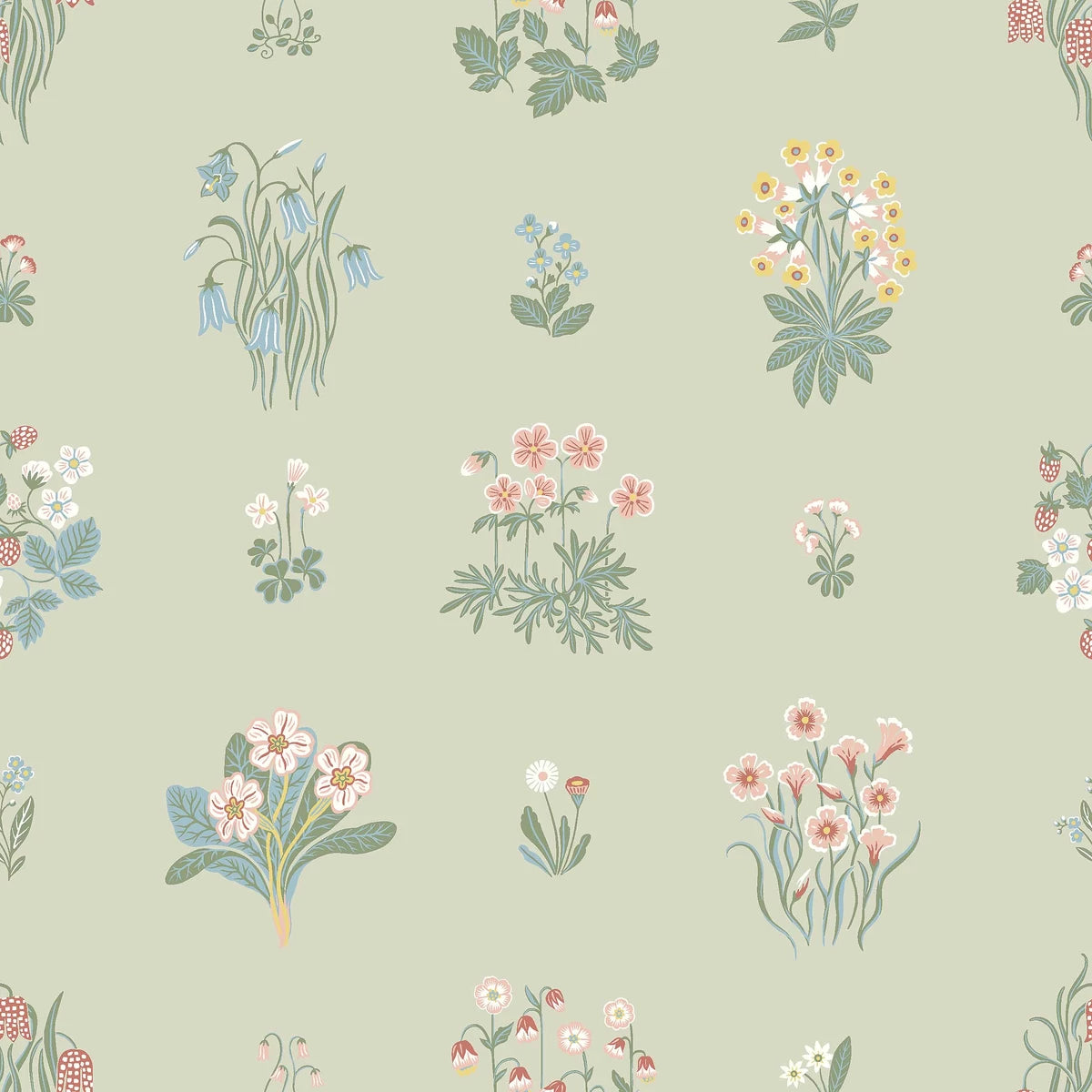 Ängsflora Wallpaper